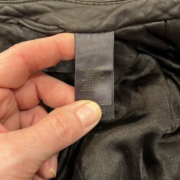 l VGUC Liz Claiborne leather jacket - Picture 10 of 12